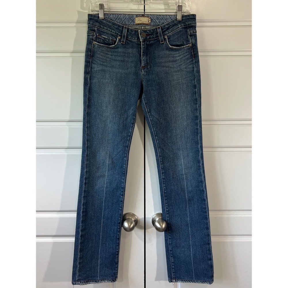 Paige Melrose Bootcut Jeans Dark Wash Premium Denim Women‎ Small Size 28